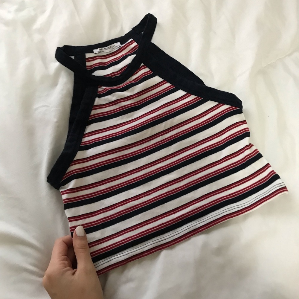 Zara cropped tank